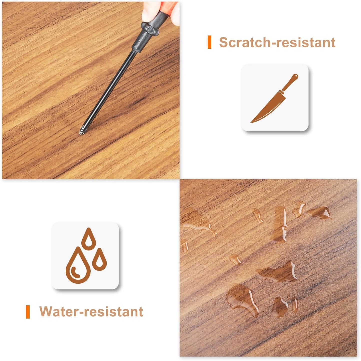 VINGLI 2 Drawer File Cabinet with Lock, Wood Grain Walnut File Cabinet for Letter Size File Folders with Tabs, Under Desk Rolling File Cabinets for Home Office, Mobile Filing Cabinet Printer Stand