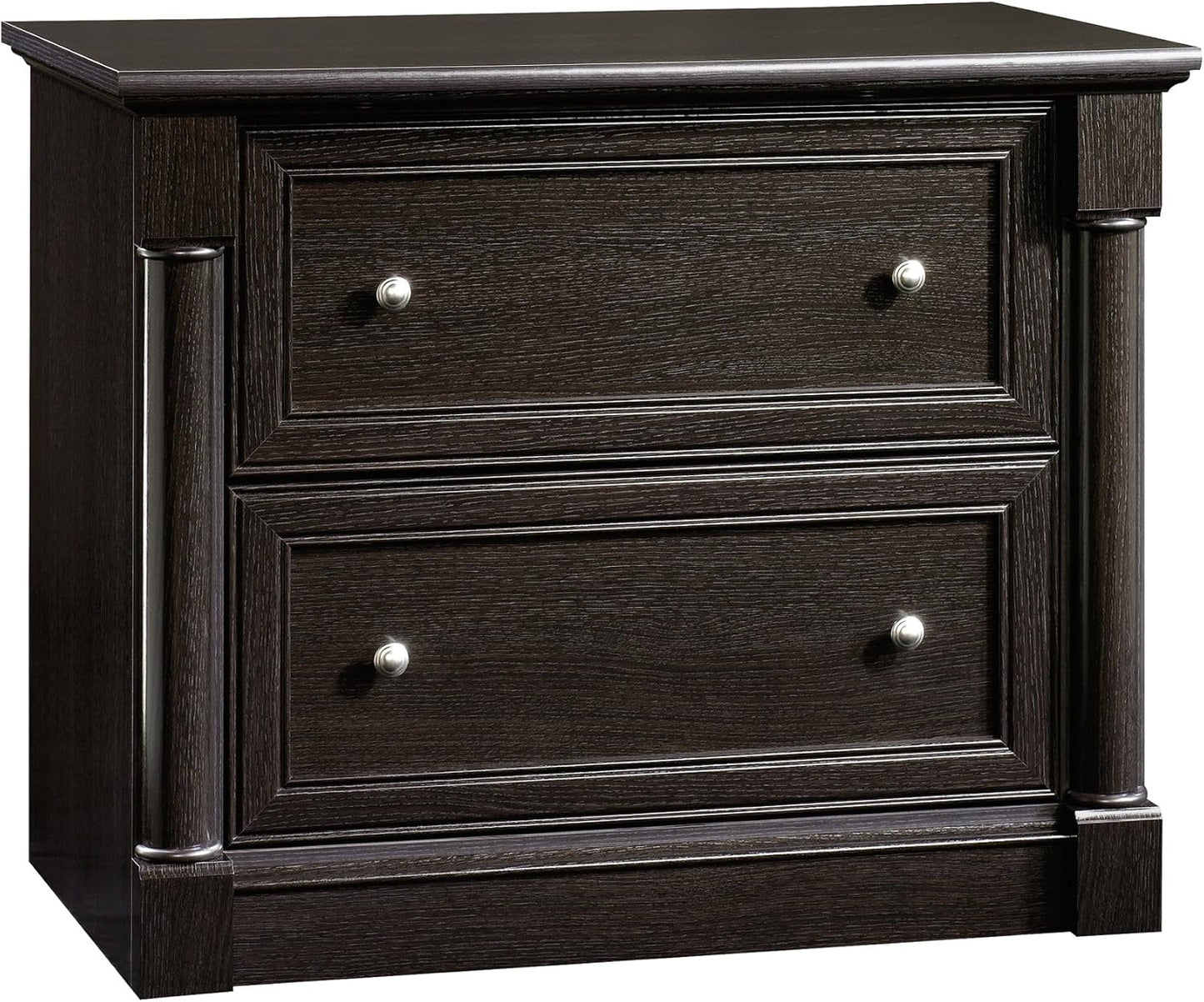 Sauder Palladia File Cabinet with 2 Drawers, Safety Mechanism, Lateral File Cabinet - Select Cherry Finish